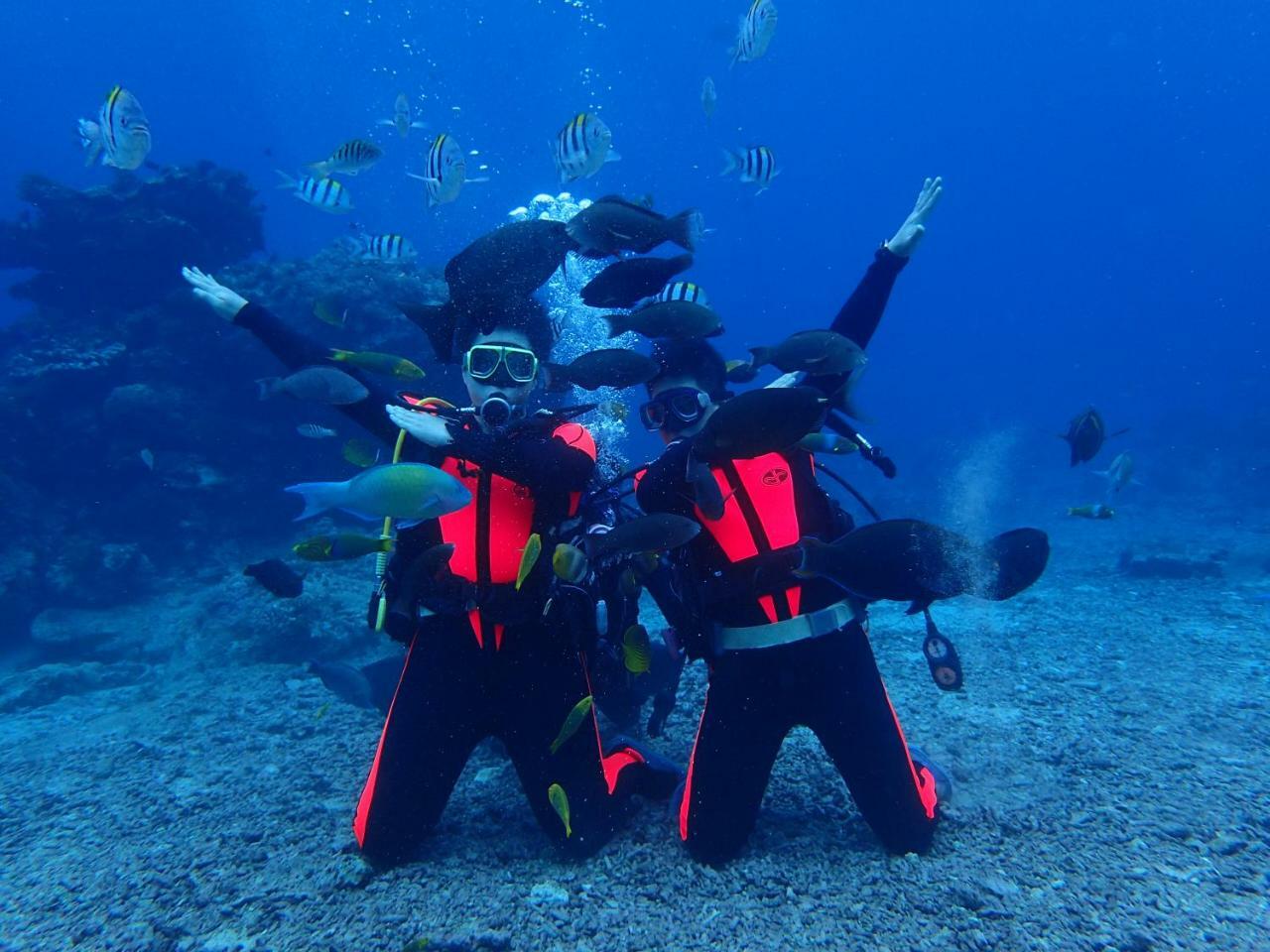 غرين آيلاند Qing Feng Diving B&B المظهر الخارجي الصورة